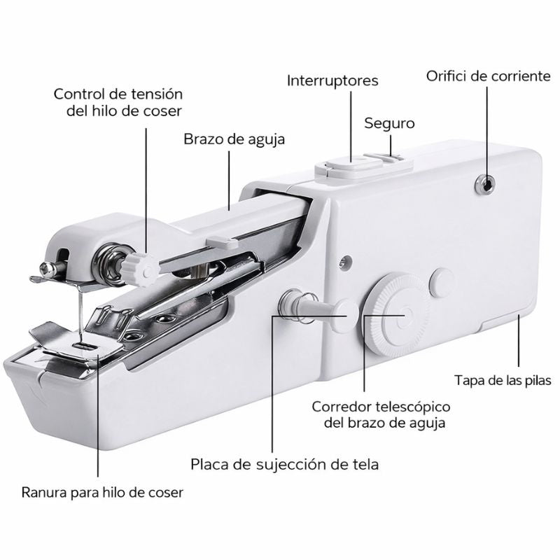 Mini Máquina de Coser Portátil StitchPro