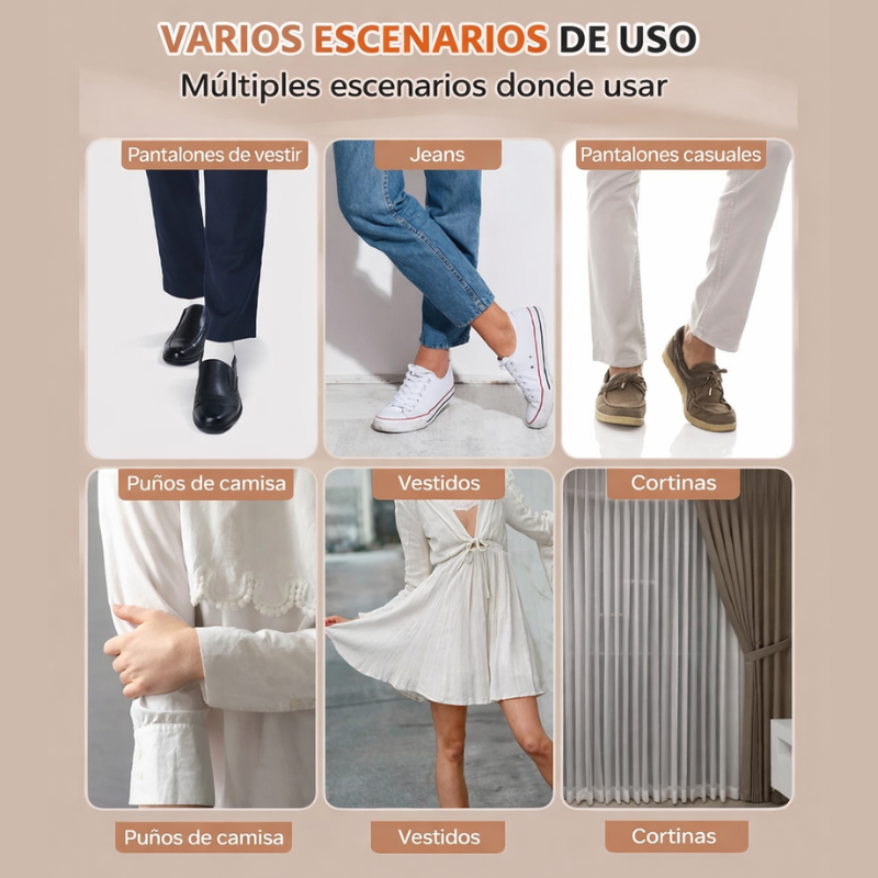 Cinta Mágica para Dobladillo sin Costura – Ajuste Rápido en Segundos