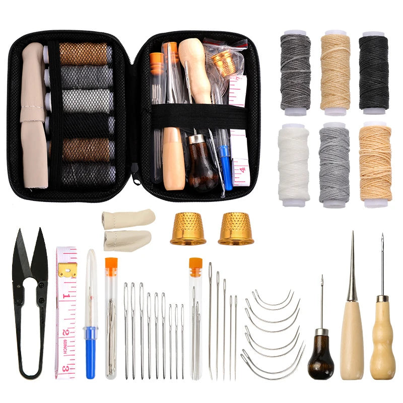 Kit Reparación Profesional HeavyFix – Costura Fuerte para Sofás y Cuero