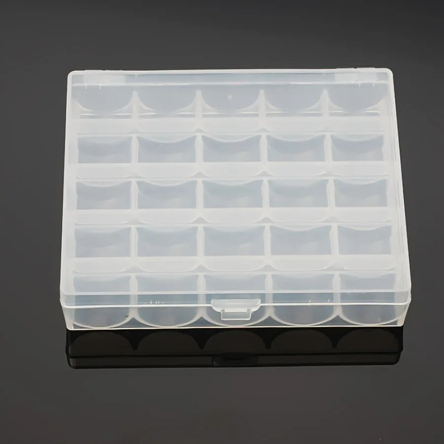 Organizador de Canillas ClearBox – 25 Compartimentos Anti-Desorden