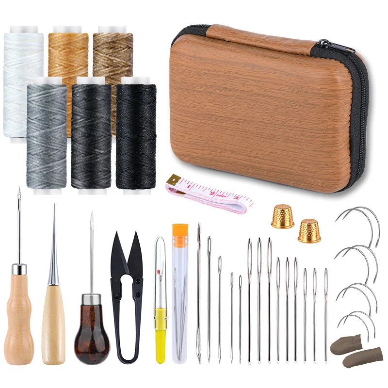 Kit Reparación Profesional HeavyFix – Costura Fuerte para Sofás y Cuero